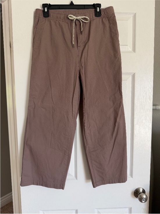 Vuori Pants - Vuori Ripstop Wide Leg Pants in Hazel Size L